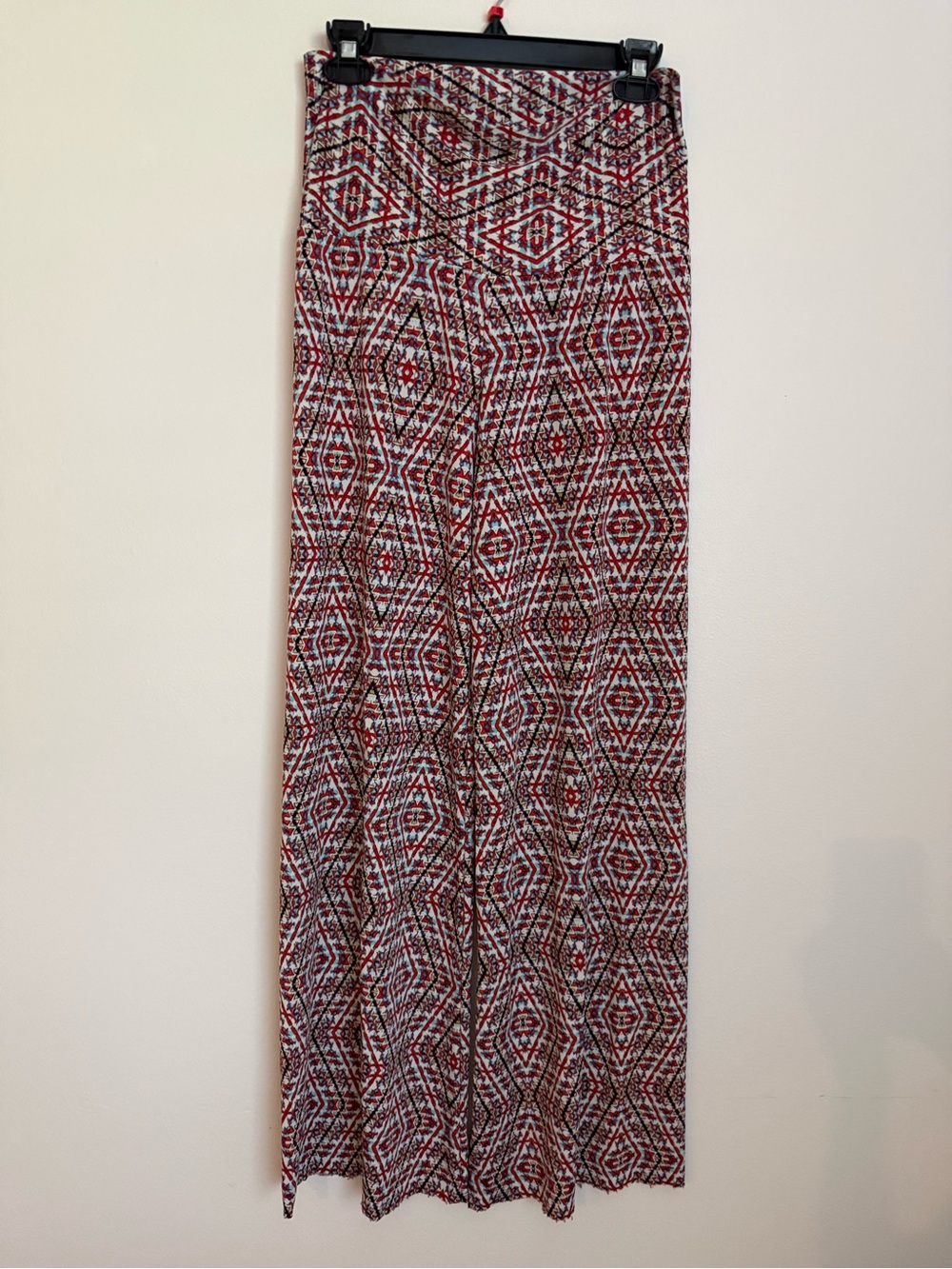 Elan Beach Printed Wide Leg Palazzo Pants Size M